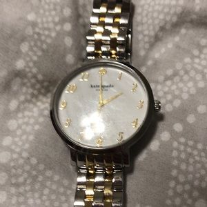 Kate Spade. Gorgeous two-tone watch. NWT, not attached. Will need new battery.